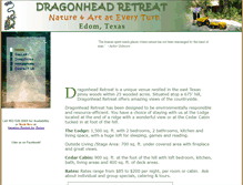 Tablet Screenshot of dragonheadretreat.com